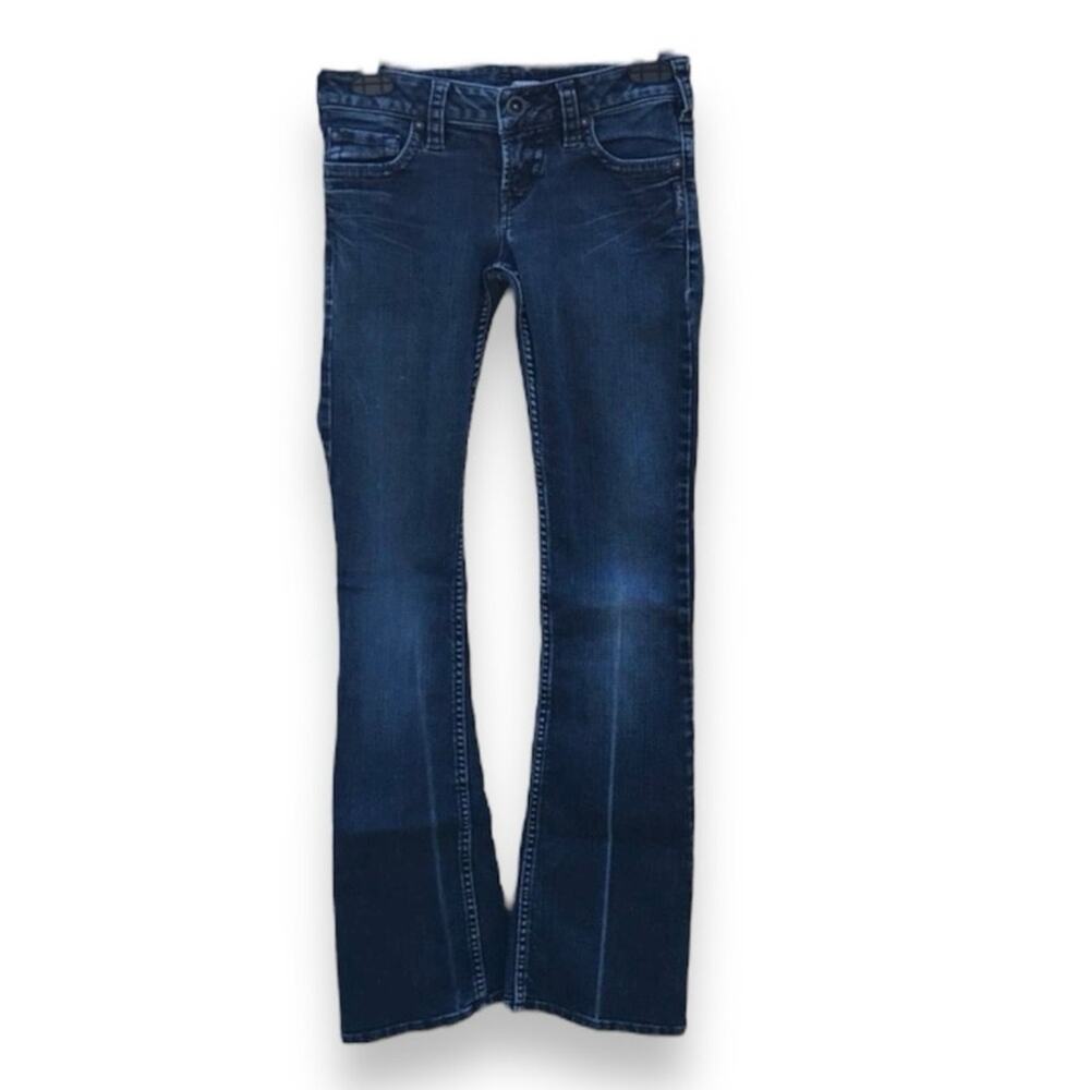 Silver Jeans Women's Boot Cut in Dark Blue